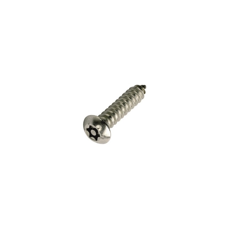 Resytork Screw 12g X 25mm 304 S/S Button Head