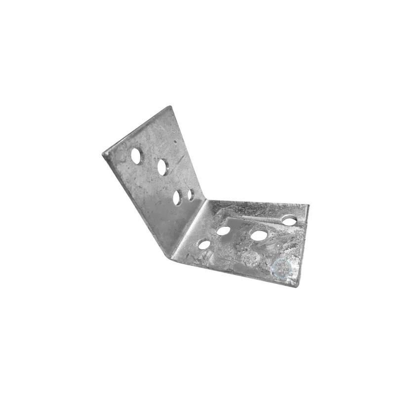 Metal Angle Bracket - 75mm X 75mm X 40mm X 2mm Galv
