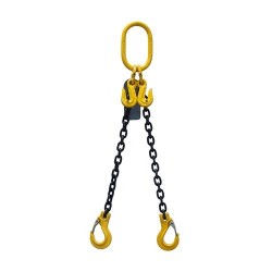 G80 Double Chain Sling - 8mm X 2mtr Length 3500kg