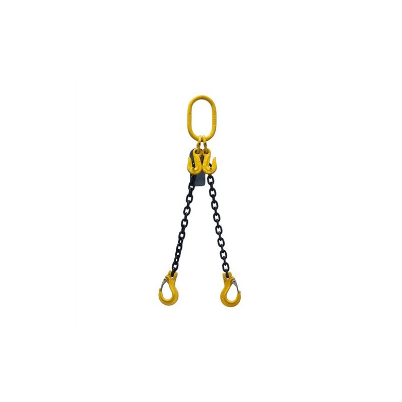 G80 Double Chain Sling - 10mm X 2mtr Length 5500kg