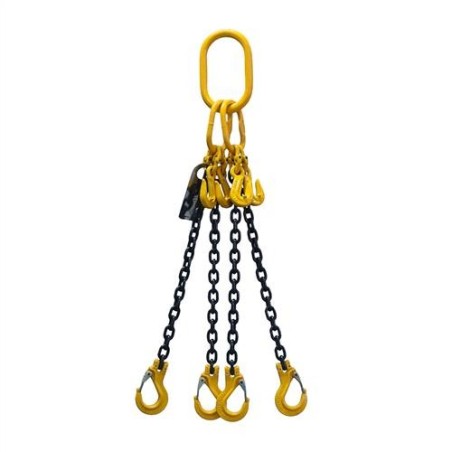 G80 Quad Chain Sling - 8mm X 1mtr Length 3500kg