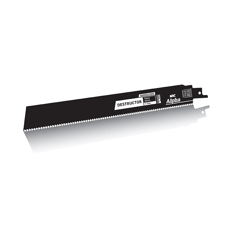 Alpha Recipro Blade Demolition Metal 10tpi 230mm 5pk