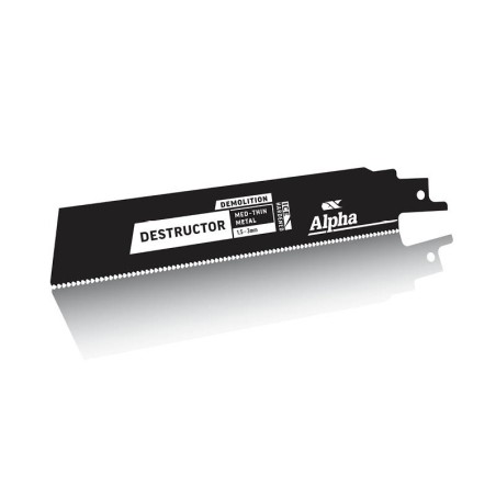 Alpha Recipro Blade Demolition Metal 18 Tpi 150mm 5pk