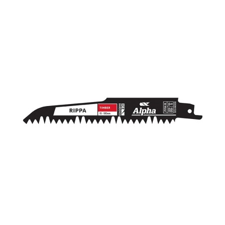 Alpha Recipro Blade Rippa Timber 5 Tpi 150mm 2pk