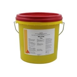 Sika Plug 10kg Pail - Fast Setting Water Plug - Stops Pressure Leaks
