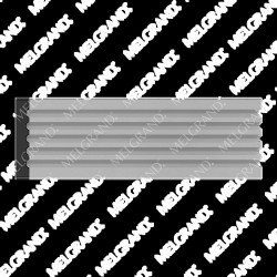 Mouldex Architectural Moulding - Band Pwb300x25 - 300h X 25w X 3000mm