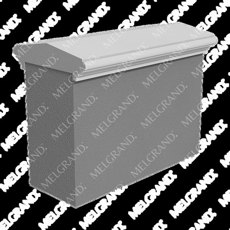Mouldex Fence Cap Georgian -  90h X 125w X 3000mm