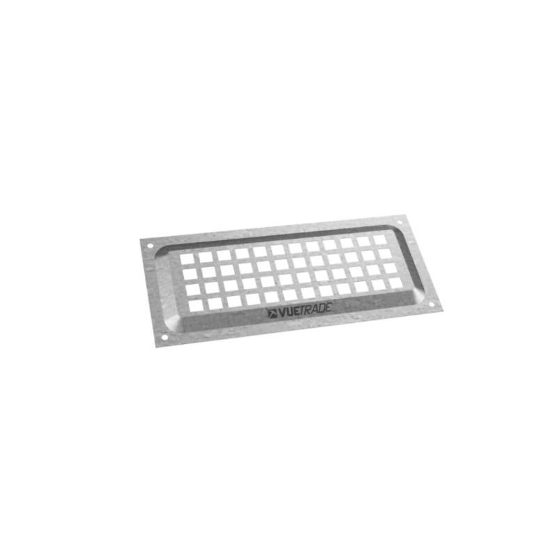 Flat Face Vent - Punched Grid 250 X 110mm