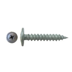 Stitch Screw Button Head Galv 8g X 16mm 100pk