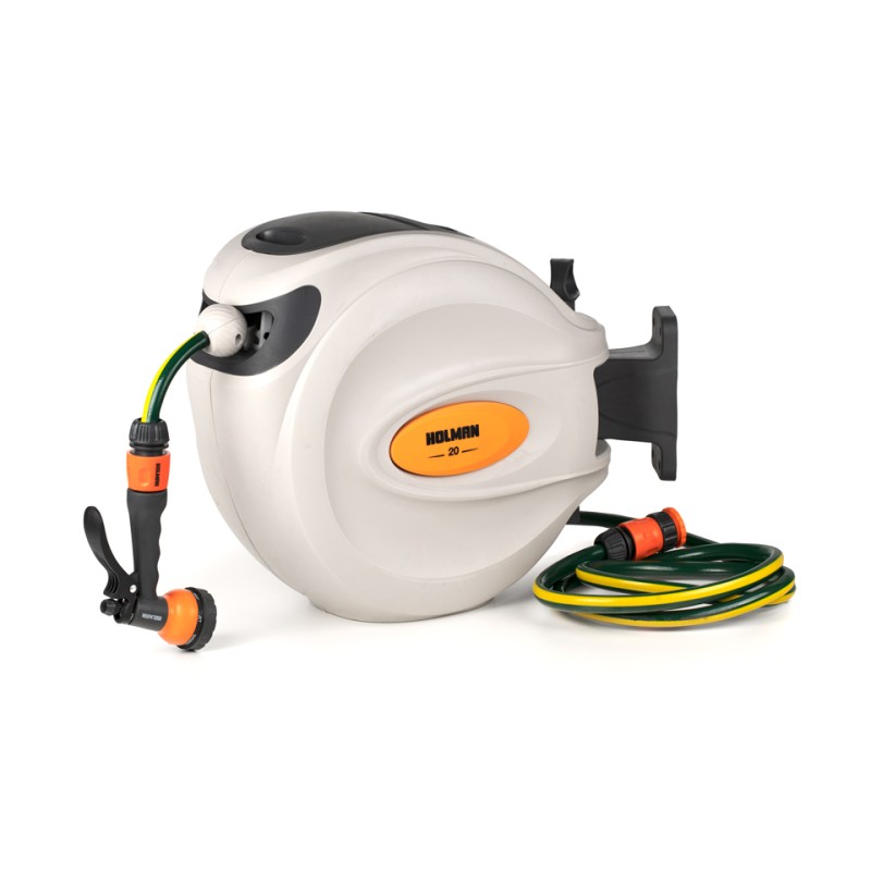Holman Retractable Garden Hose Reel15
