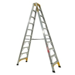 Gorilla Stepladder Double Side Alum. 10ft (3.0m) 180kg