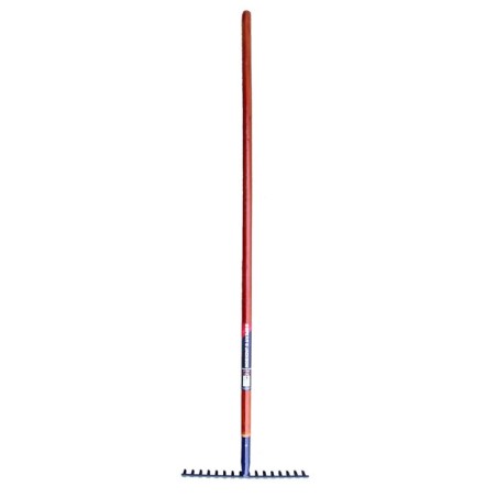 Spear & Jackson Timber Rake Garden 16 Tines 400x75mm