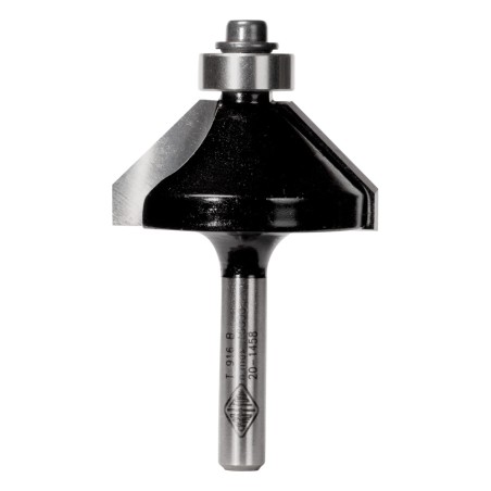 Carb-I-Tool Router Bit Chamfering 45deg 1/2 Shank 32mm Cut