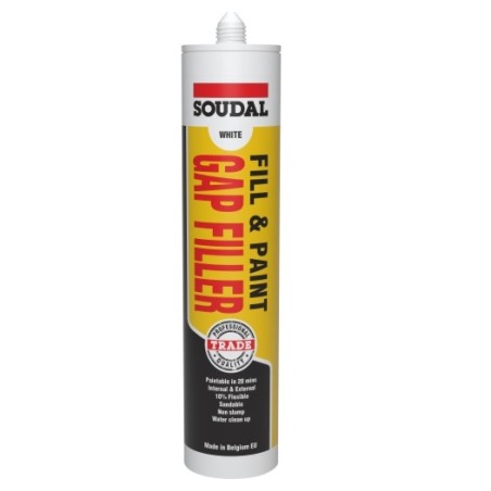 Soudal Gap Filler White 300ml