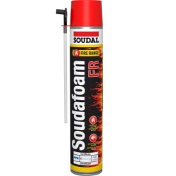 Soudal Fire Rated Foam 750ml Red