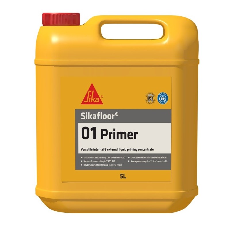 Sikafloor 01 Primer 5lt - Dilute 3-1 For Levelling System