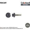 Roofing Screw Self Drilling Basalt - 10g X 16mm 100pk