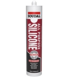 Soudal All Purpose Silicone Titanium 300ml (Colourbond Surfmist)