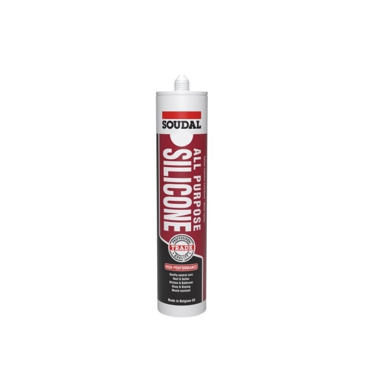 Soudal All Purpose Silicone Titanium 300ml (Colourbond Surfmist)