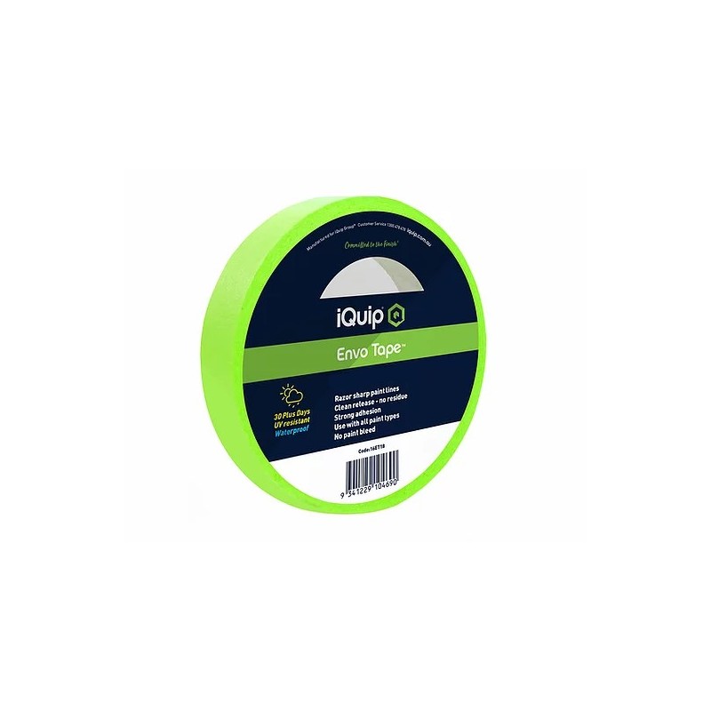 Iquip Masking Tape Envo Green 24mm X 50m