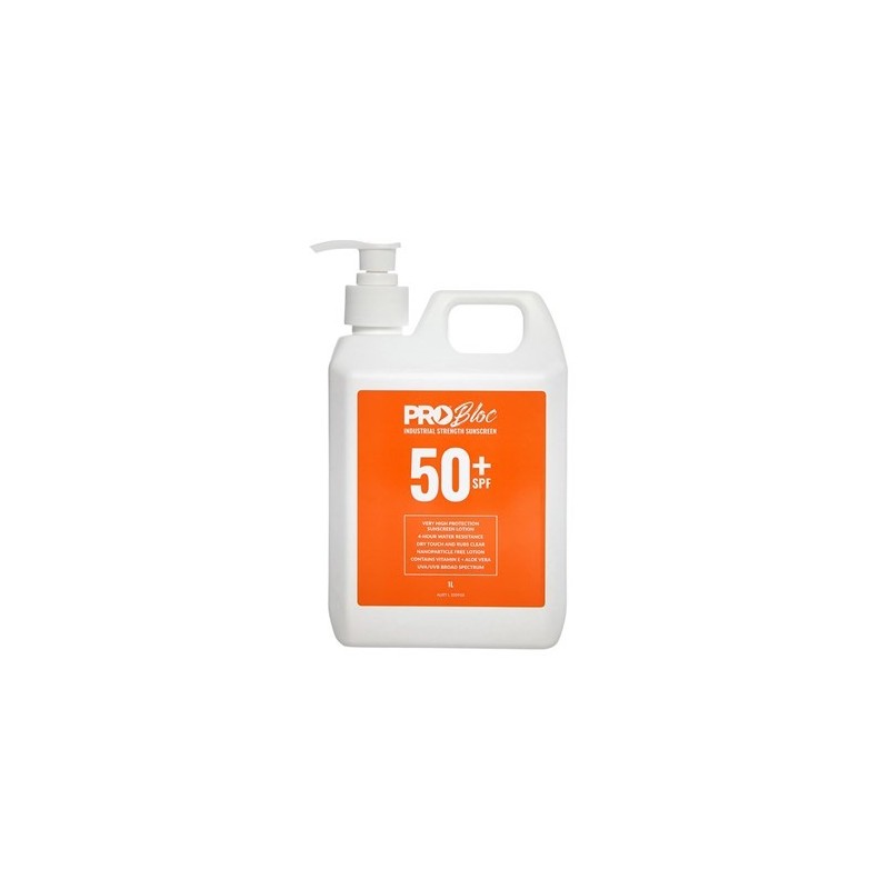 Sunscreen Spf 50+ Pump Bottle 1l