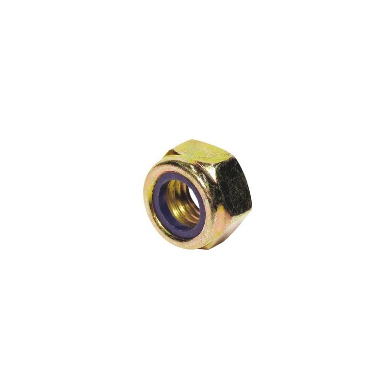 M16 Hex Nut Zinc Nylon Insert