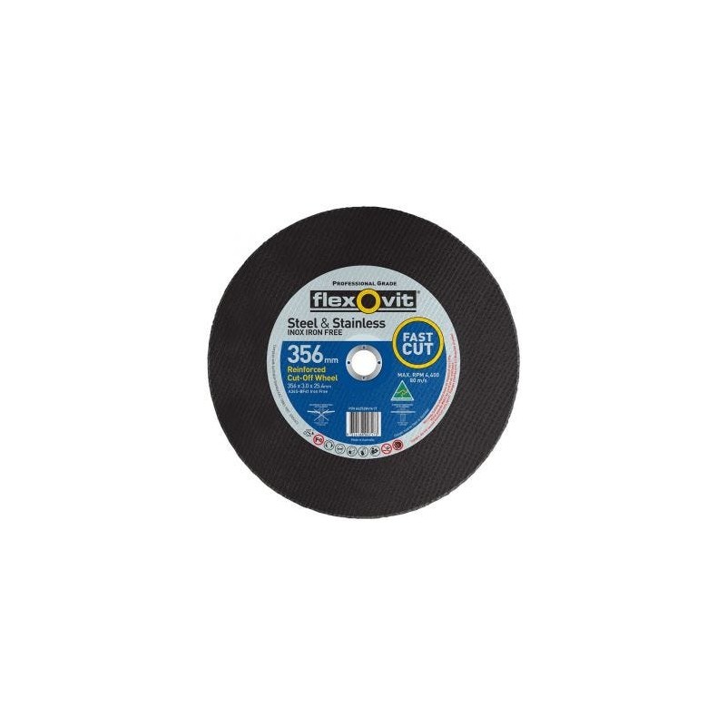 Flexovit Metal Cutoff Wheel 400 X 3.0 X 25.4mm - 10pk