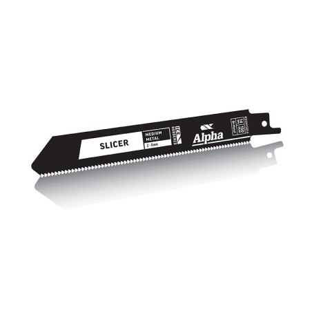 Alpha Recipro Blade Slicer Metal 14 Tpi 150mm 5pk