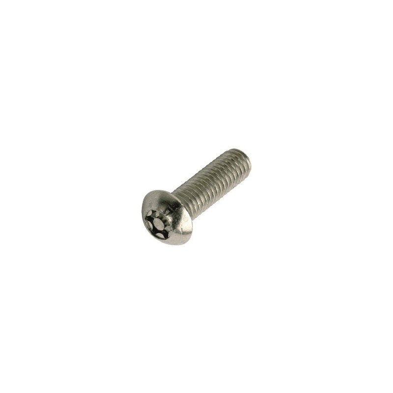 Resytork Machine Thread Screw M6  X 20mm 304 S/S Button Head