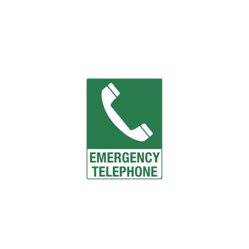 Sign Emergency Telephone