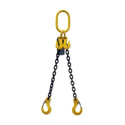 G80 Double Chain Sling - 8mm X 4mtr Length 3500kg