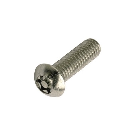 Resytork Machine Thread Screw M5  X 40mm 304 S/S Button Head