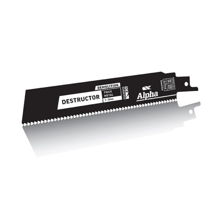 Alpha Recipro Blade Demolition Metal 10tpi 150mm 5pk