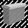 Mouldex Fence Cap Edwardian -  90h X 240w X 2400mm