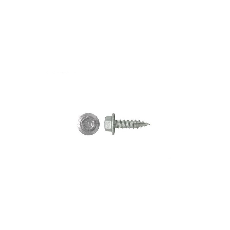 Type 17 Screw Hex Head Galv - 12g X 25mm 500pk